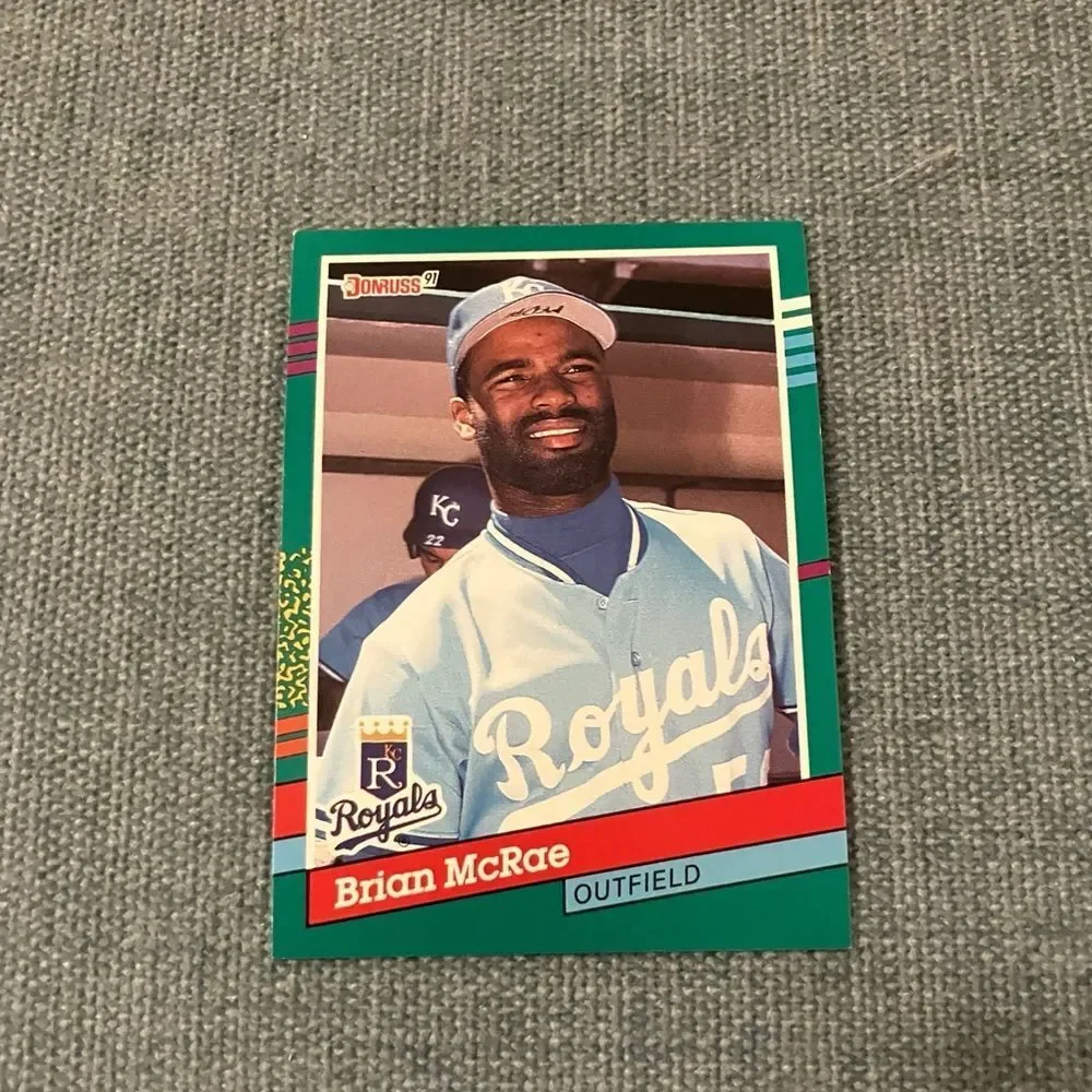 1991 Donruss Kansas City Royals Baseball Card Trading Card